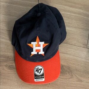 47 Brand Navy Cap with Red Brim